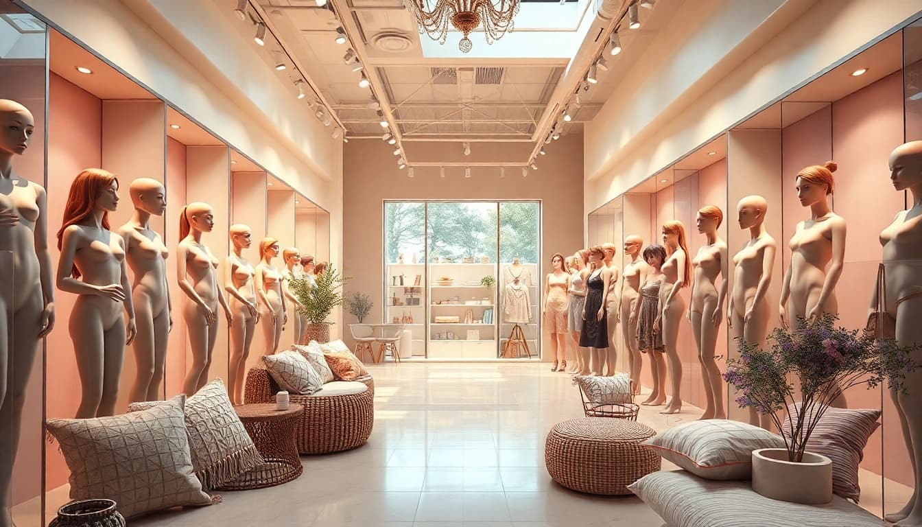 Besuchen Sie den einzigartigen silicone love doll store mit eleganten Silikonpuppen und stilvollem Ambiente.