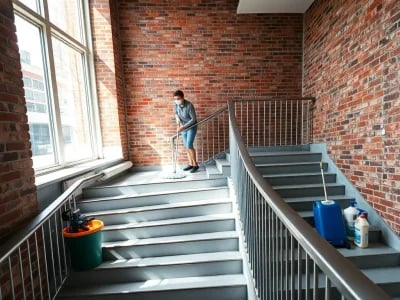 Effektive Treppenhausreinigung Berlin: Tipps und Dienstleistungen für Ihre Immobilie