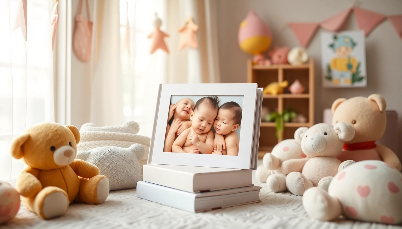 Erstellen Sie Erinnerungen mit BabyAlbum24.de, an einem schönen Babyfoto-Album in einer gemütlichen Umgebung.