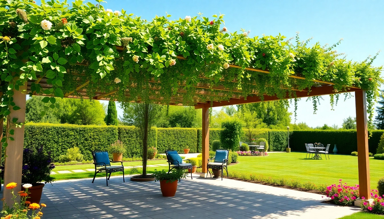 Hier klicken und informieren ueber atemberaubende Terrassenueberdachungen in Ungarn. Elegante Pergola im Garten.