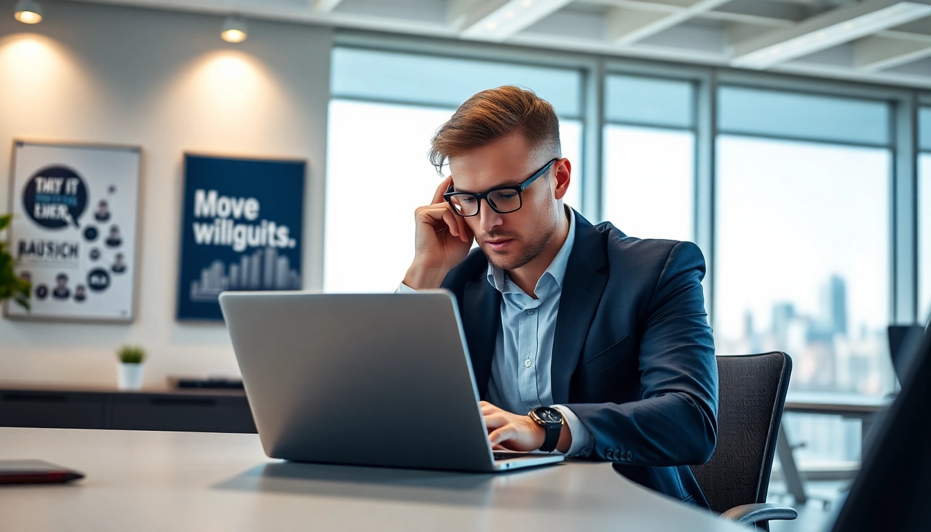 Headhunter Schweiz in an office evaluating resumes and profiles for top candidates.