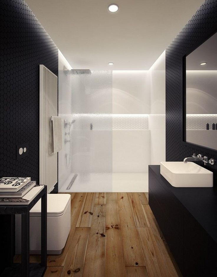 kleines badezimmer modern gestalten