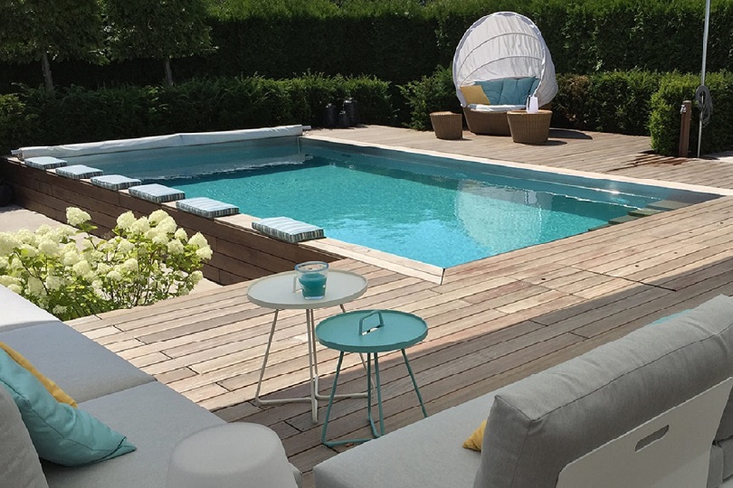 kleiner pool für terrasse