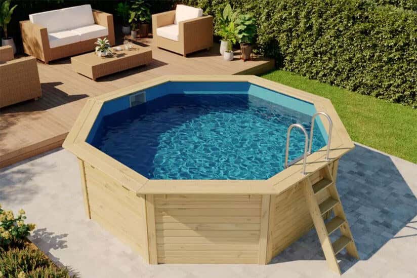 kleiner pool für terrasse